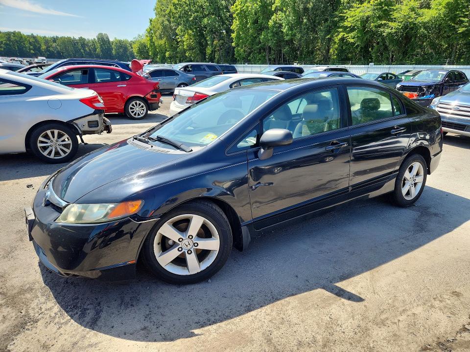 Photo 1 from auction – 2007 HONDA CIVIC with VIN 1HGFA16877L058479
