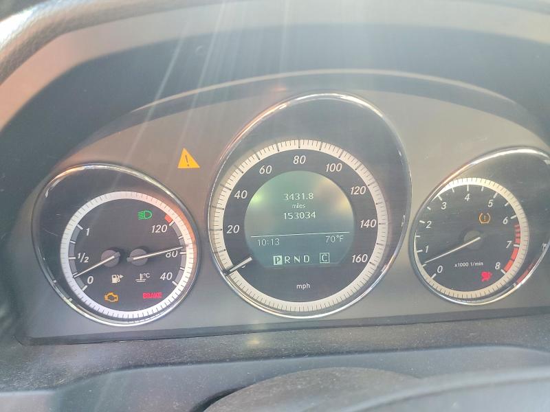 Photo 9 from auction – 2010 MERCEDES-BENZ C with VIN WDDGF8BB4AR108330