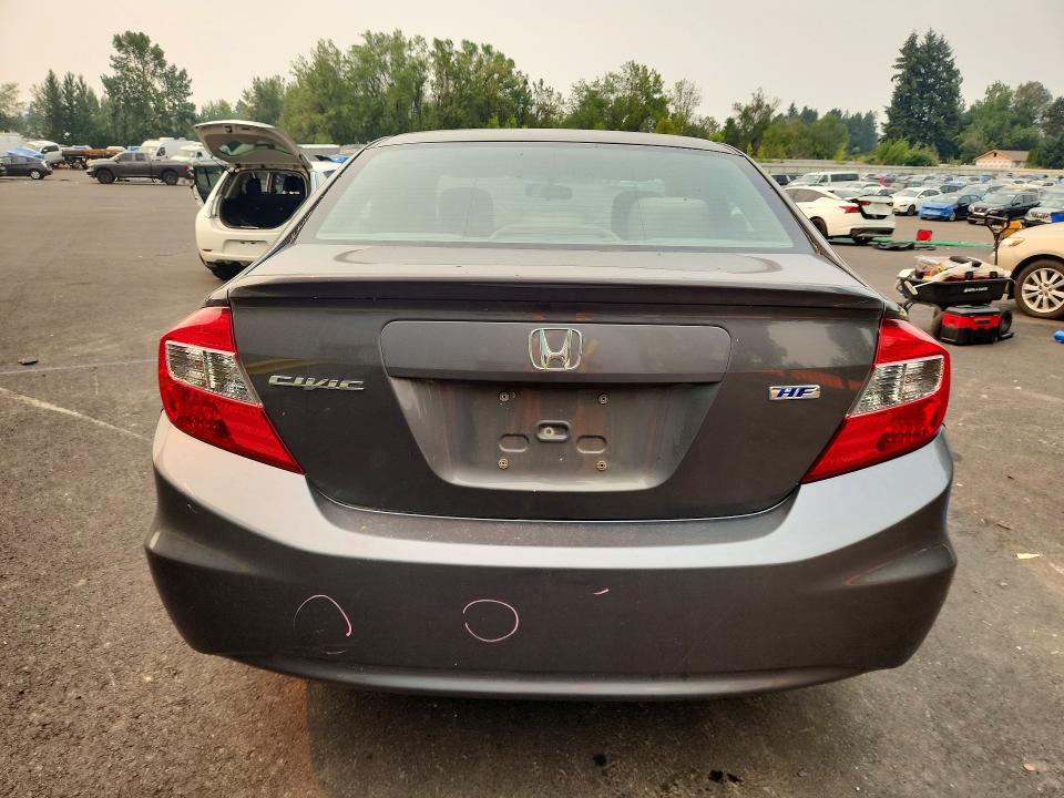Photo 6 from auction – 2012 HONDA CIVIC with VIN 2HGFB2F65CH590371