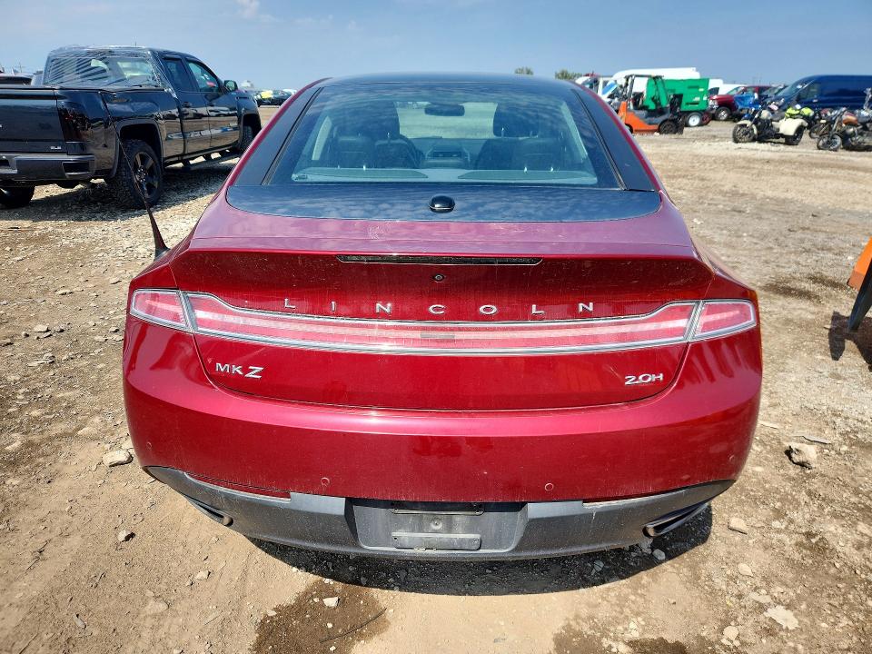 Photo 6 from auction – 2014 LINCOLN MKZ with VIN 3LN6L2LU6ER814443