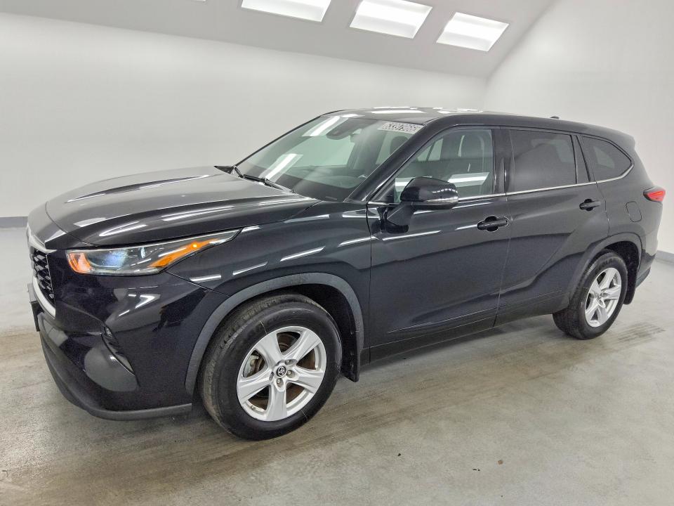 TOYOTA HIGHLANDER 2021 with VIN 5TDBZRBH8MS525591 - Photo from auction