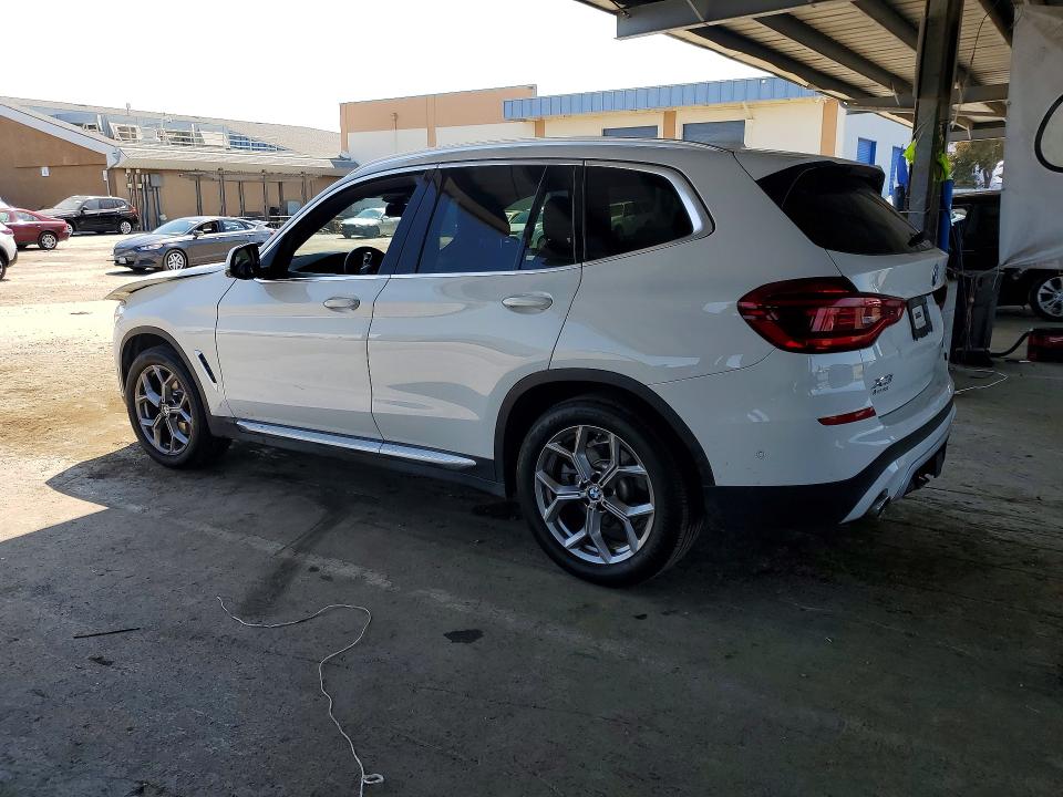 Photo 2 from auction – 2020 BMW X3 with VIN 5UXTY5C01LLT34330
