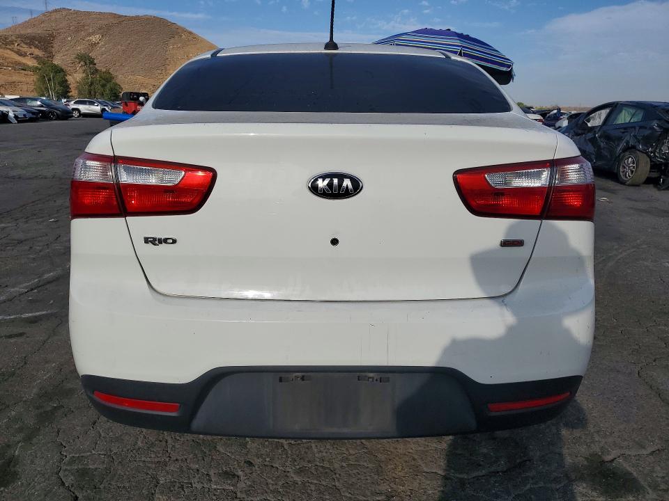 Photo 6 from auction – 2013 KIA RIO with VIN KNADM4A32D6291493