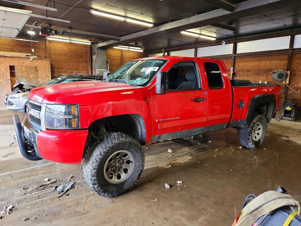 CHEVROLET SILVERADO 2008 with VIN 1GCEK19J08Z277904 - Photo from auction