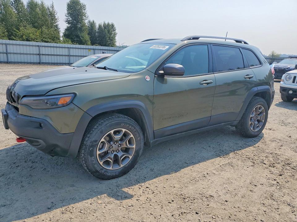 Photo 1 from auction – 2021 JEEP CHEROKEE with VIN 1C4PJMBX1MD220372