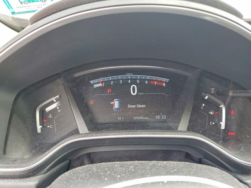 Photo 9 from auction – 2018 HONDA CR-V with VIN 7FARW2H5XJE054642