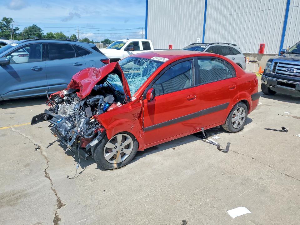 KIA RIO 2009 with VIN KNADE223X96462708 - Photo from auction