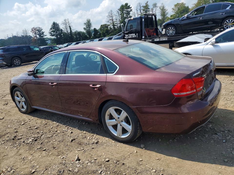Photo 2 from auction – 2013 VOLKSWAGEN PASSAT with VIN 1VWBP7A31DC059792