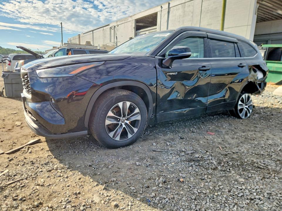 TOYOTA HIGHLANDER 2021 with VIN 5TDHBRCH6MS521648 - Photo from auction