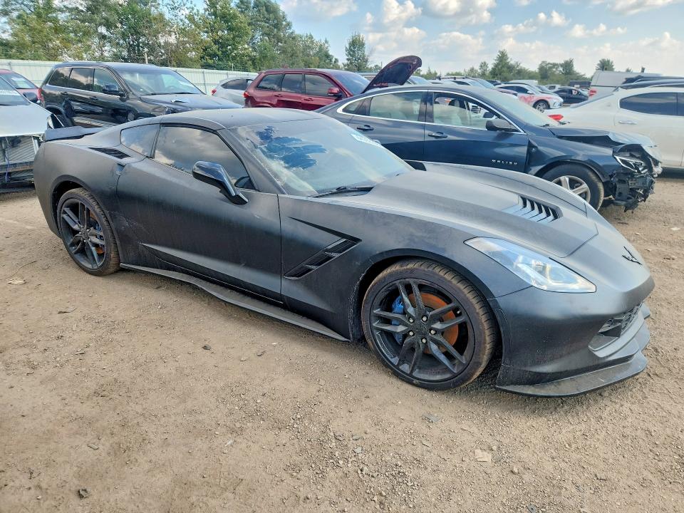Photo 4 from auction – 2019 CHEVROLET CORVETTE with VIN 1G1YF2D76K5115656