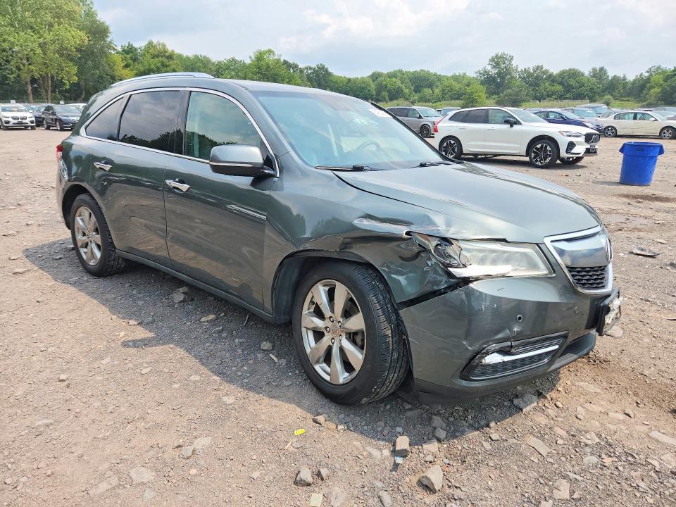 Photo 4 from auction – 2014 ACURA MDX with VIN 5FRYD4H89EB048046