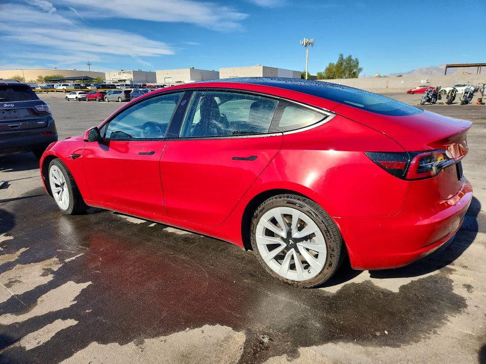 Photo 2 from auction – 2022 TESLA MODEL 3 with VIN 5YJ3E1EA3NF286070