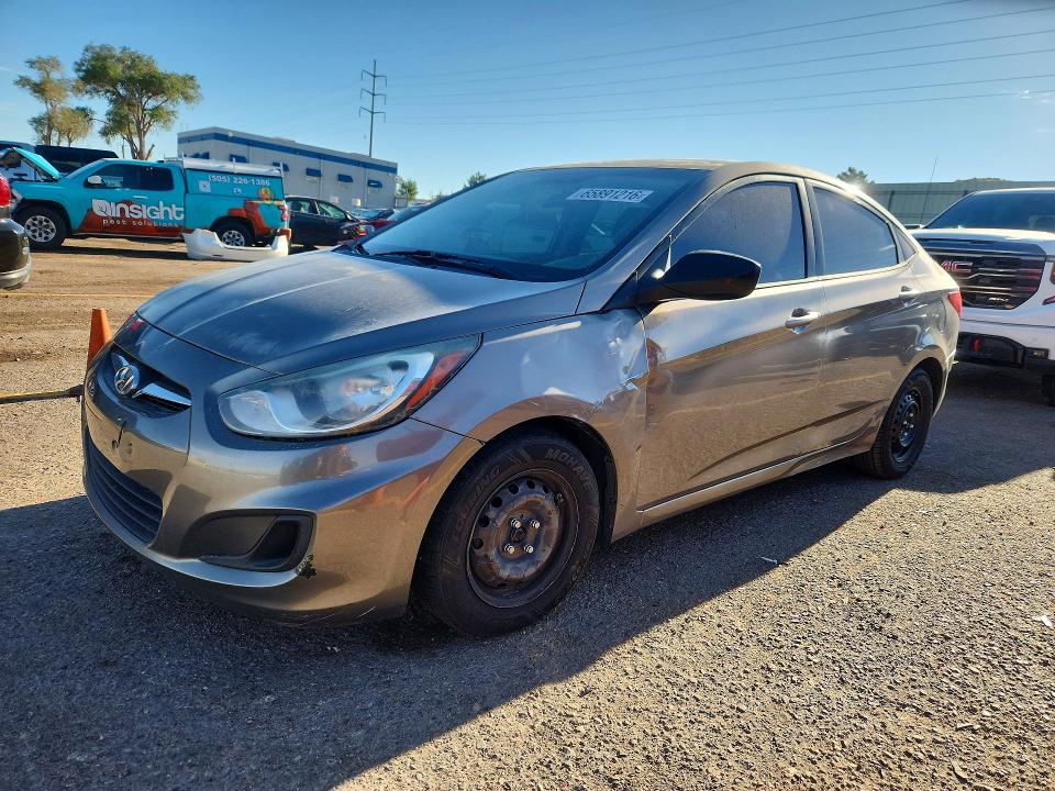 Photo 1 from auction – 2013 HYUNDAI ACCENT with VIN KMHCT4AEXDU488793