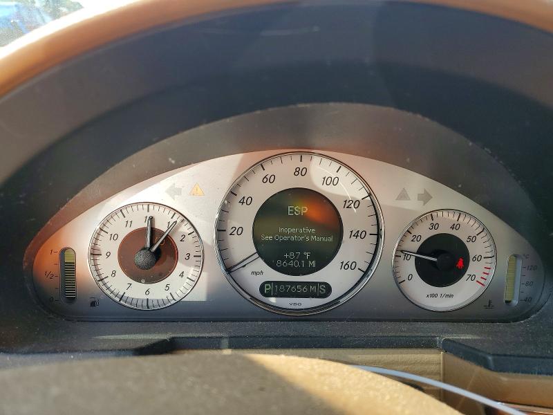 Photo 9 from auction – 2008 MERCEDES-BENZ E with VIN WDBUF56X58B308152