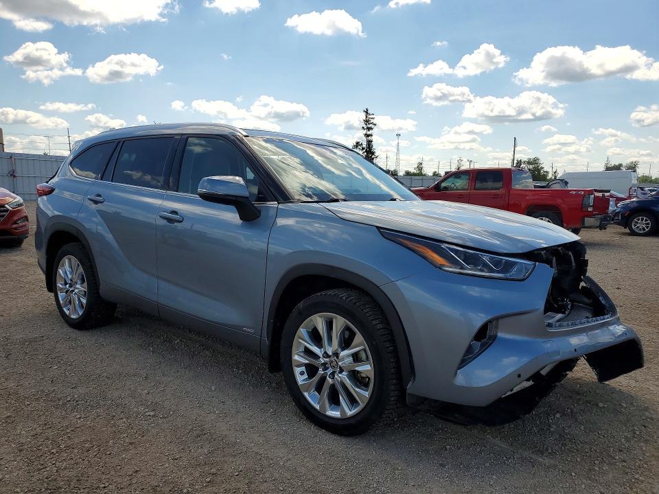 Photo 4 from auction – 2022 TOYOTA HIGHLANDER with VIN 5TDXBRCHXNS088946
