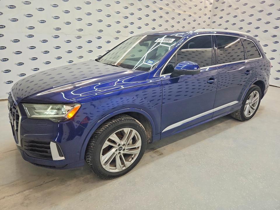 AUDI Q7 2021 with VIN WA1LJAF75MD025263 - Photo from auction