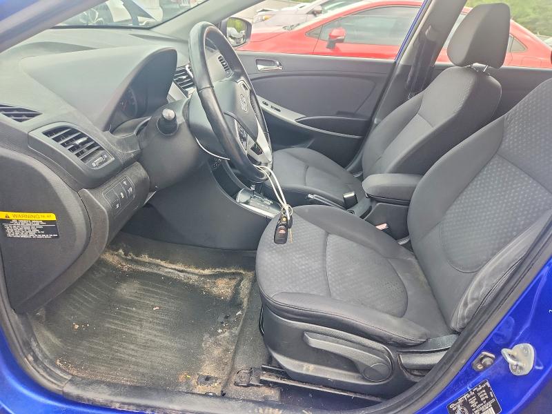 Photo 7 from auction – 2012 HYUNDAI ACCENT with VIN KMHCU5AE0CU032223