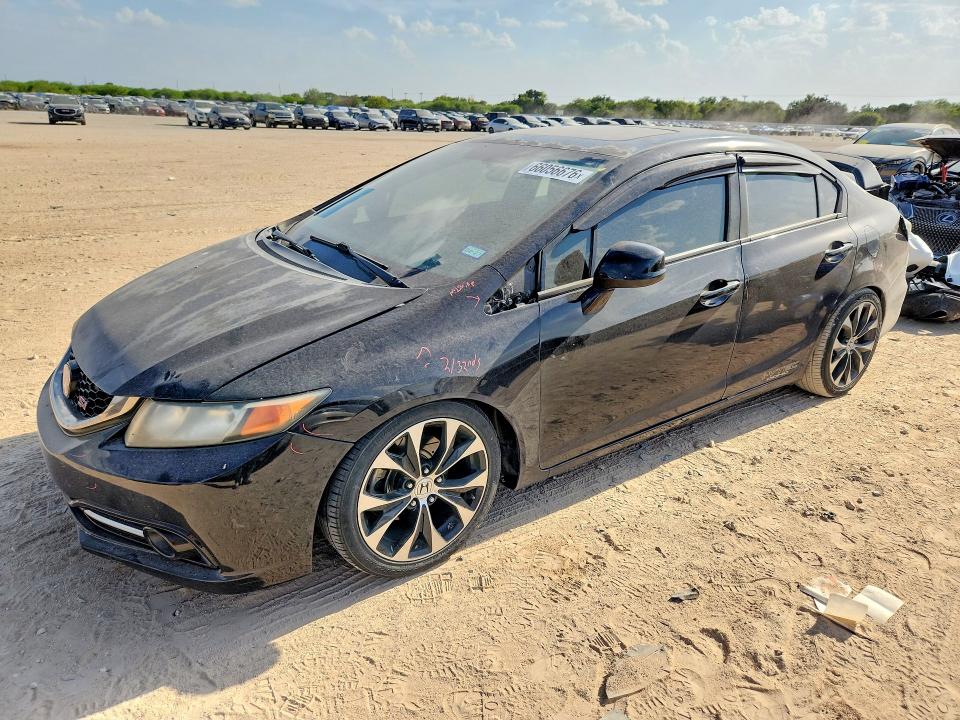 HONDA CIVIC 2013 with VIN 2HGFB6E50DH706576 - Photo from auction