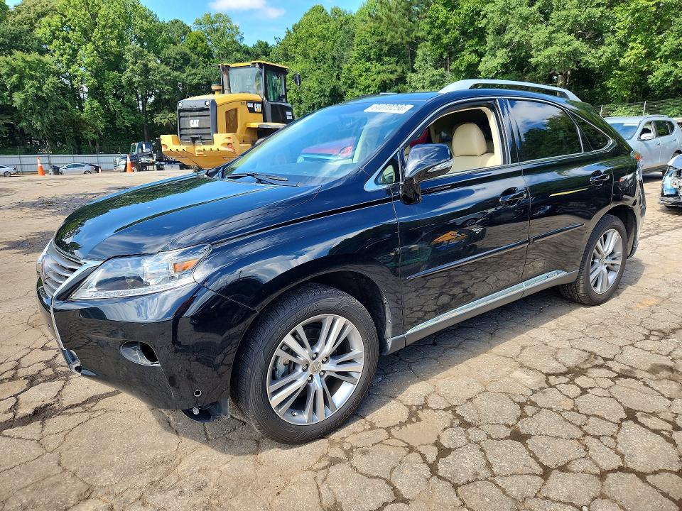 LEXUS RX 2015 with VIN 2T2BC1BA3FC009992 - Photo from auction