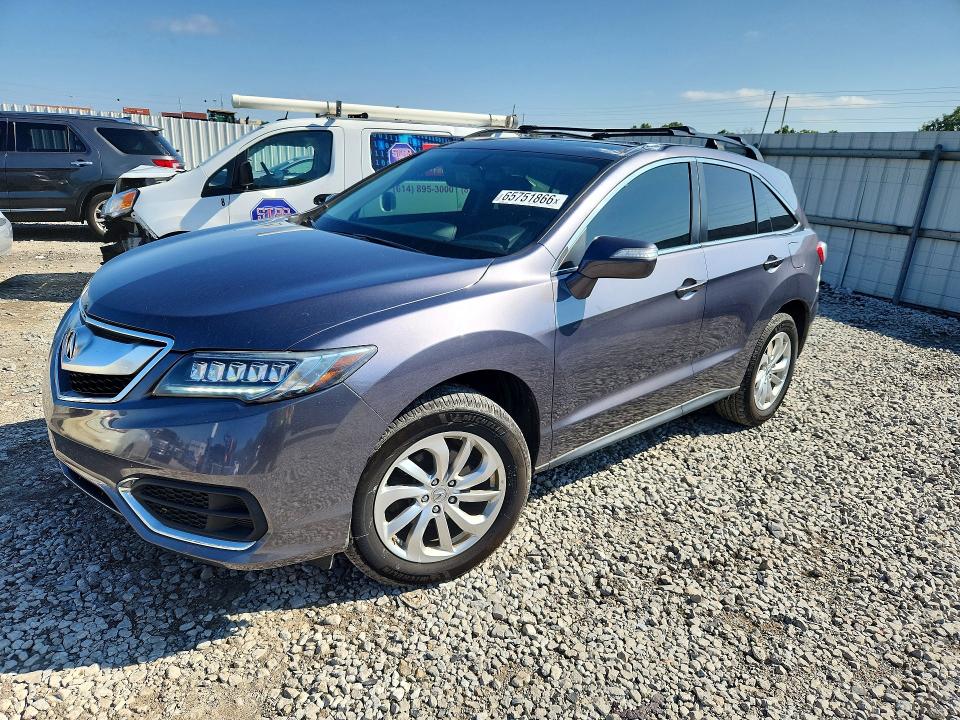 ACURA RDX 2018 with VIN 5J8TB4H32JL021060 - Photo from auction