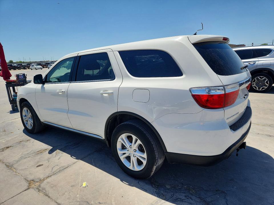 Photo 2 from auction – 2012 DODGE DURANGO with VIN 1C4RDHAG3CC266539