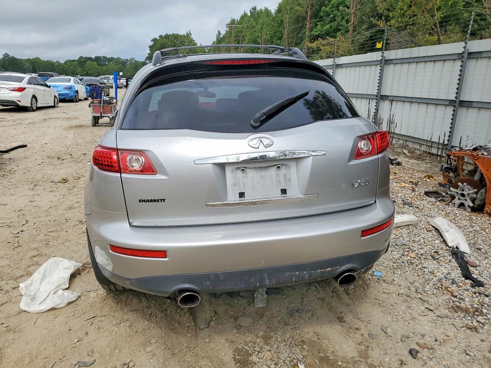 Photo 6 from auction – 2005 INFINITI FX35 with VIN JNRAS08W25X215773