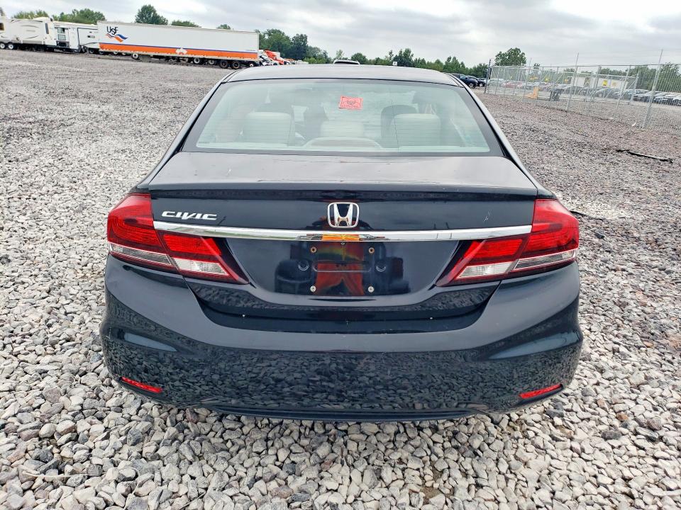 Photo 6 from auction – 2013 HONDA CIVIC with VIN 2HGFB2F50DH301650
