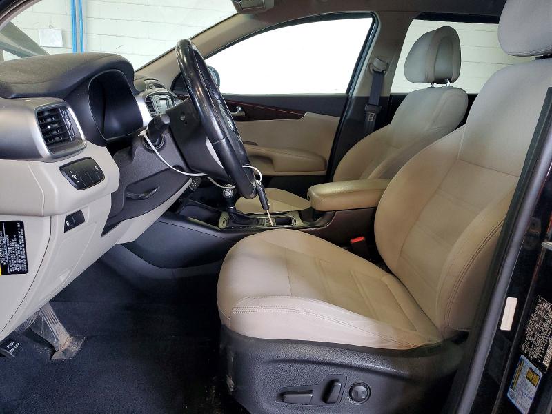 Photo 7 from auction – 2016 KIA SORENTO with VIN 5XYPGDA38GG066388