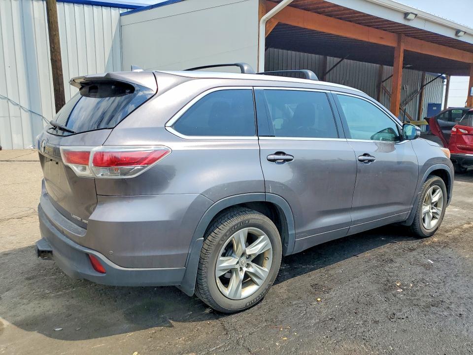 Photo 3 from auction – 2014 TOYOTA HIGHLANDER with VIN 5TDDKRFH9ES032592