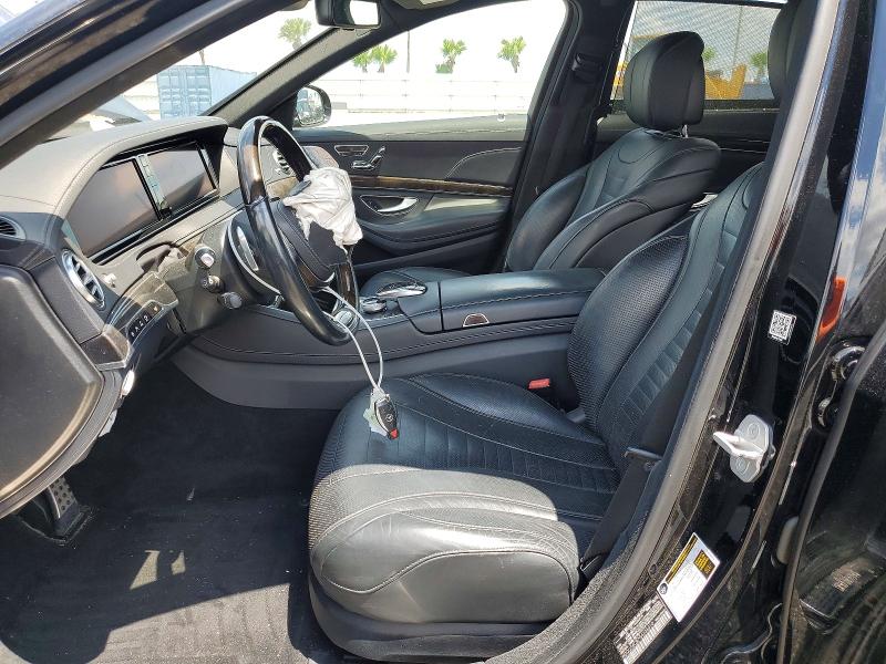 Photo 7 from auction – 2016 MERCEDES-BENZ S with VIN WDDUG8CB7GA236910