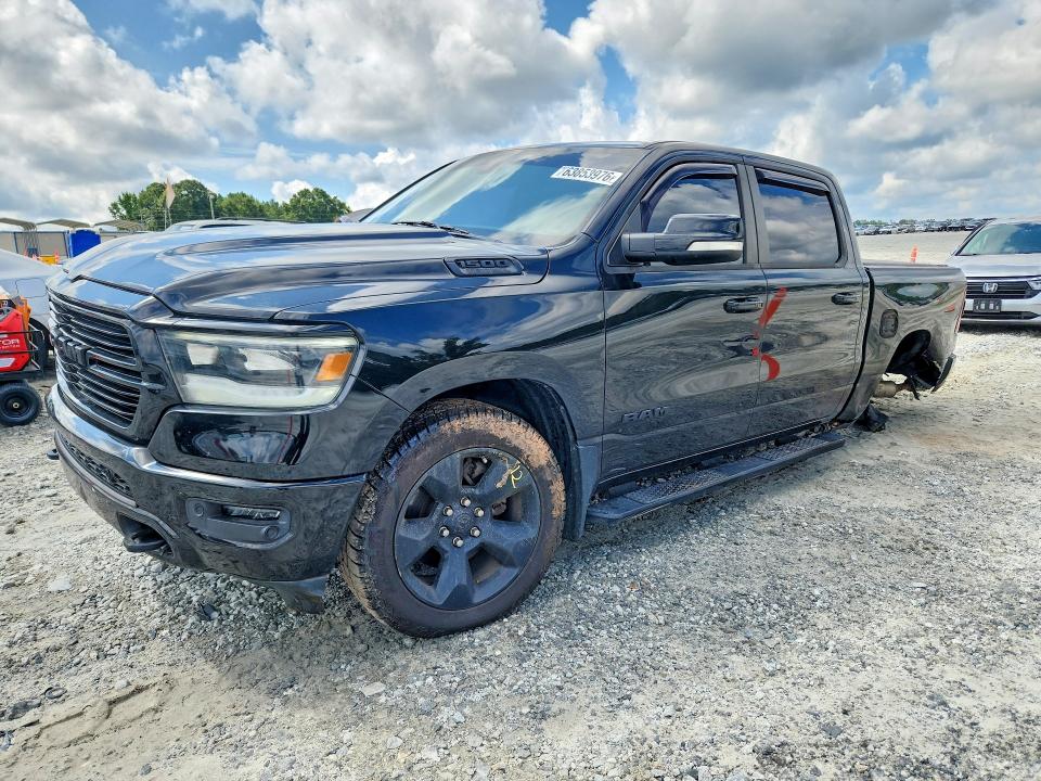 RAM 1500 2019 with VIN 1C6SRFFTXKN912165 - Photo from auction