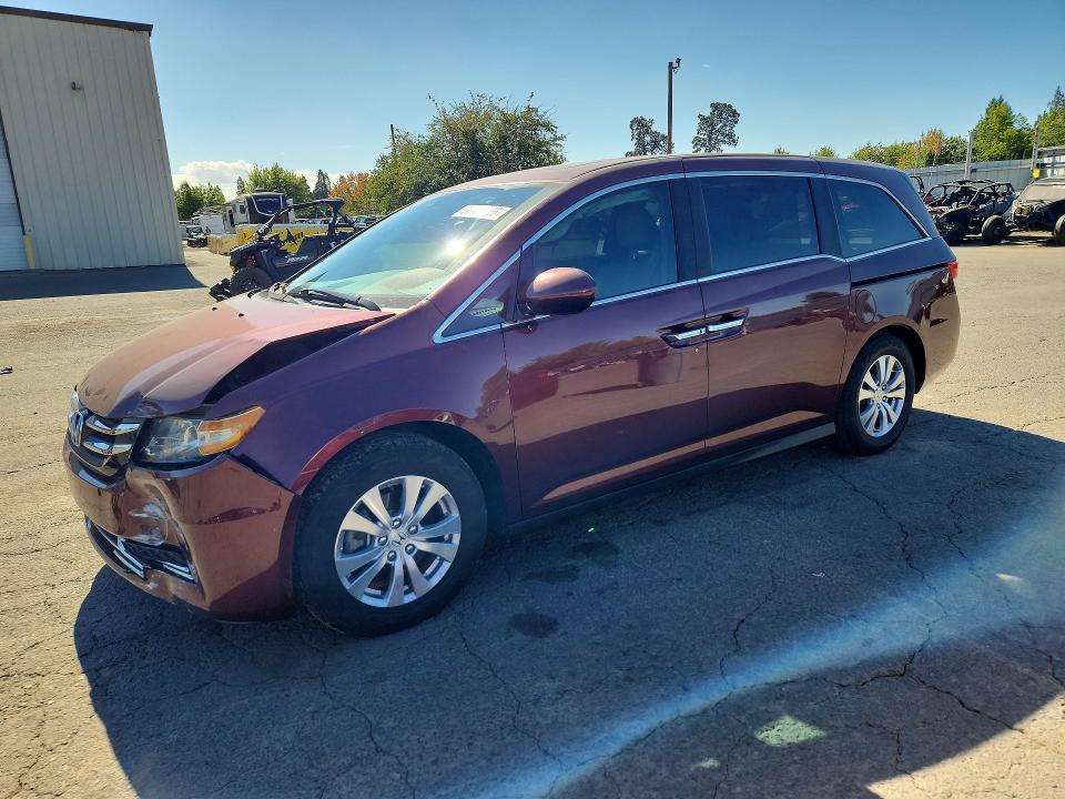 HONDA ODYSSEY 2016 with VIN 5FNRL5H61GB062202 - Photo from auction