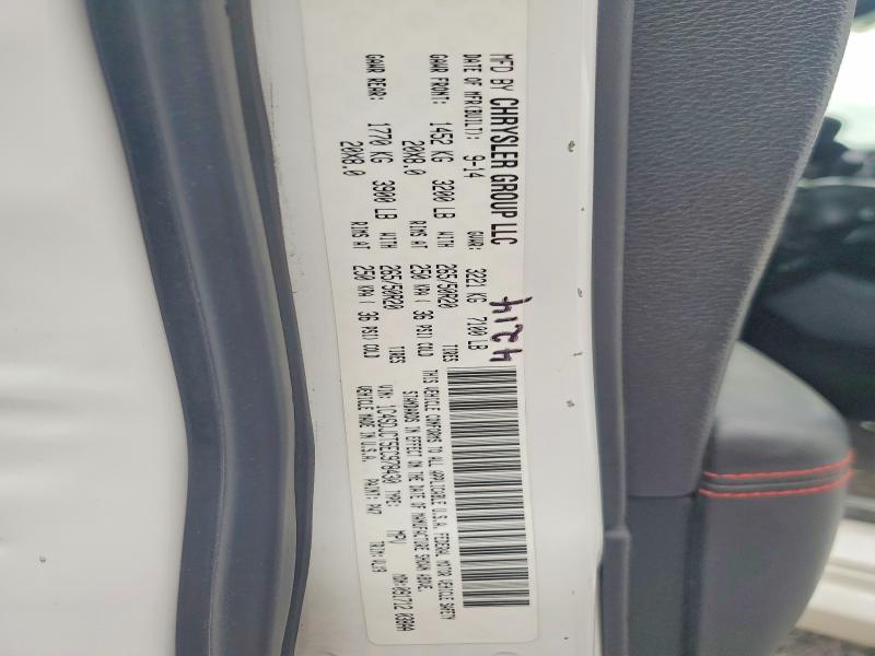 Photo 14 from auction – 2014 DODGE DURANGO with VIN 1C4SDJCT5EC978430