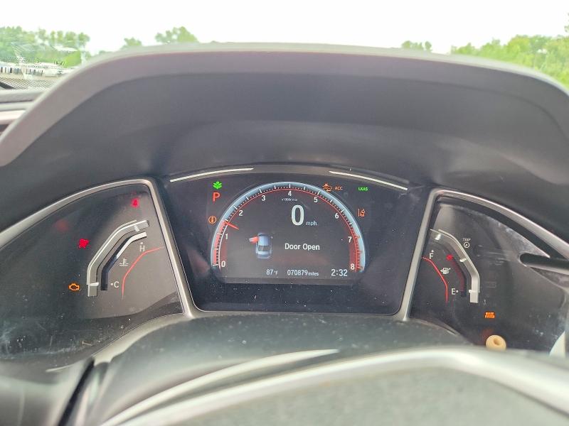 Photo 9 from auction – 2020 HONDA CIVIC with VIN 2HGFC2F86LH587784