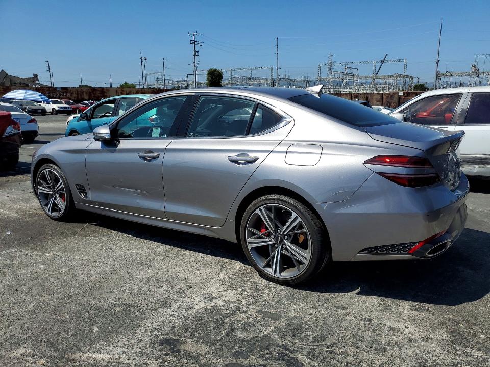 Photo 2 from auction – 2024 GENESIS G70 with VIN KMTG34SC8RU141538