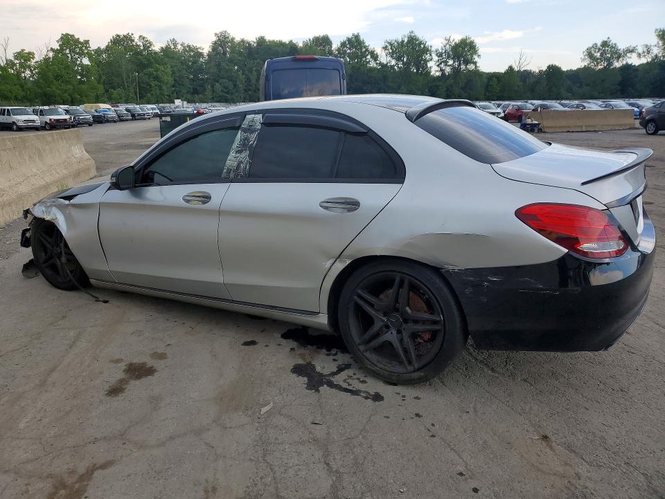 Photo 2 from auction – 2016 MERCEDES-BENZ C with VIN WDDWF4KB1GR151438
