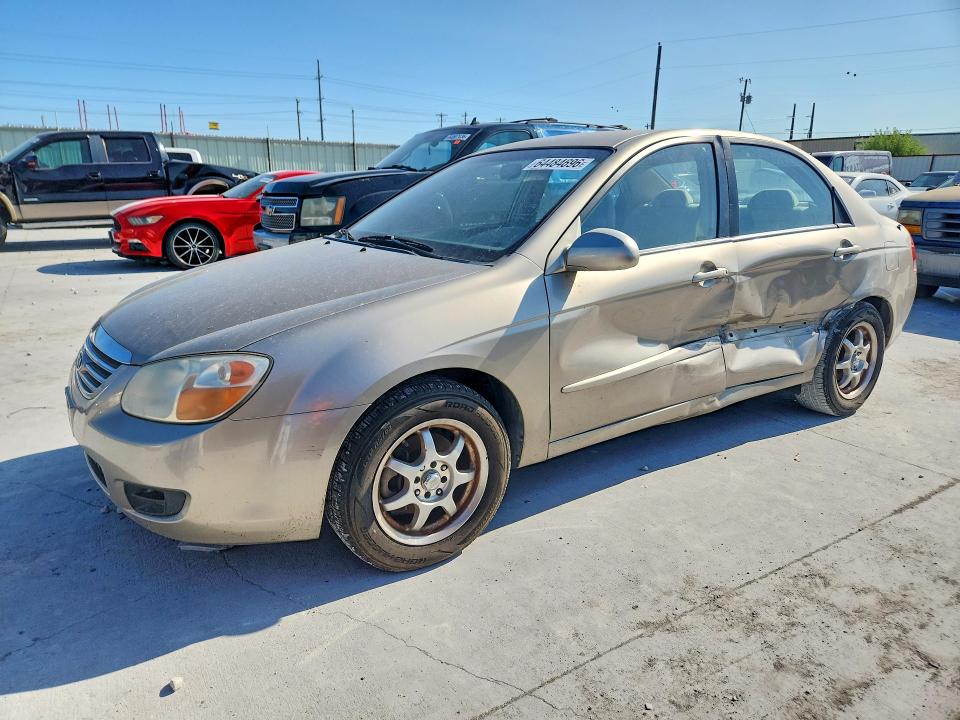 KIA SPECTRA 2007 with VIN KNAFE121775436720 - Photo from auction