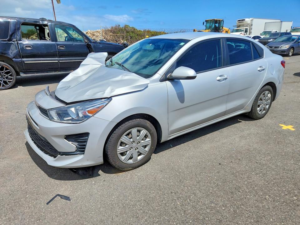 KIA RIO 2022 with VIN 3KPA24ADXNE449207 - Photo from auction