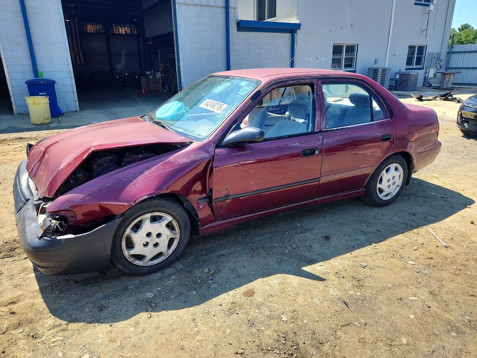 TOYOTA COROLLA 1998 with VIN 1NXBR12E7WZ090726 - Photo from auction