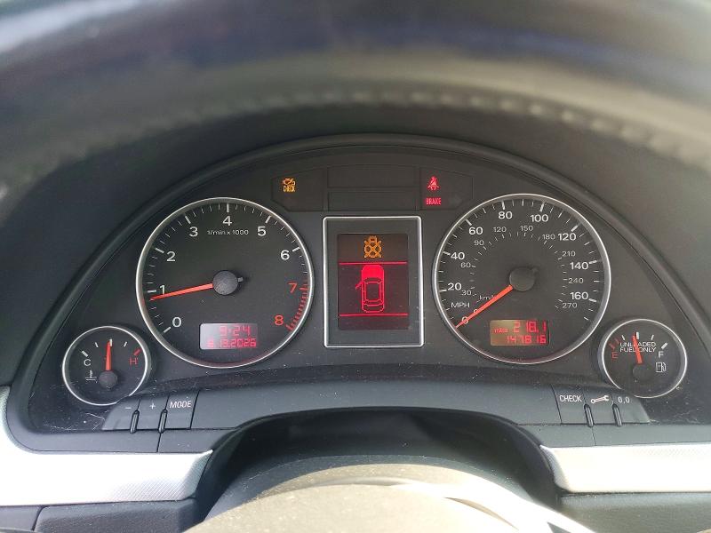 Photo 9 from auction – 2008 AUDI A4 with VIN WAUDF78E78A064239