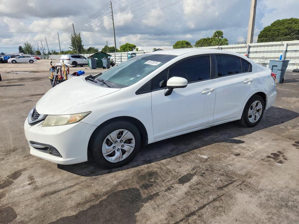HONDA CIVIC 2014 with VIN 19XFB2F55EE034050 - Photo from auction