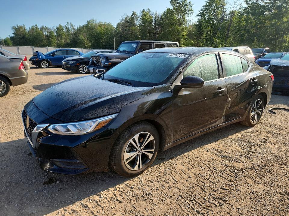 NISSAN SENTRA 2021 with VIN 3N1AB8CV6MY312570 - Photo from auction