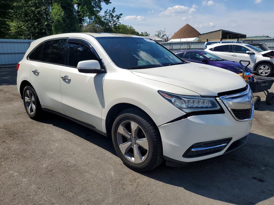 Photo 4 from auction – 2014 ACURA MDX with VIN 5FRYD3H28EB005999