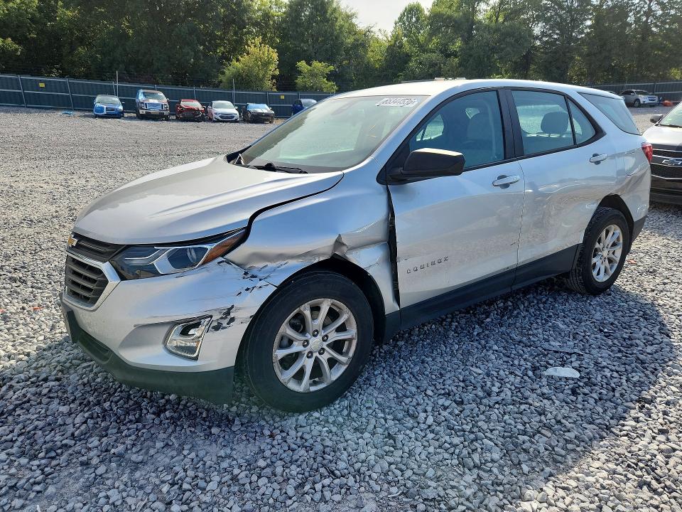 CHEVROLET EQUINOX 2020 with VIN 3GNAXHEV6LS733693 - Photo from auction