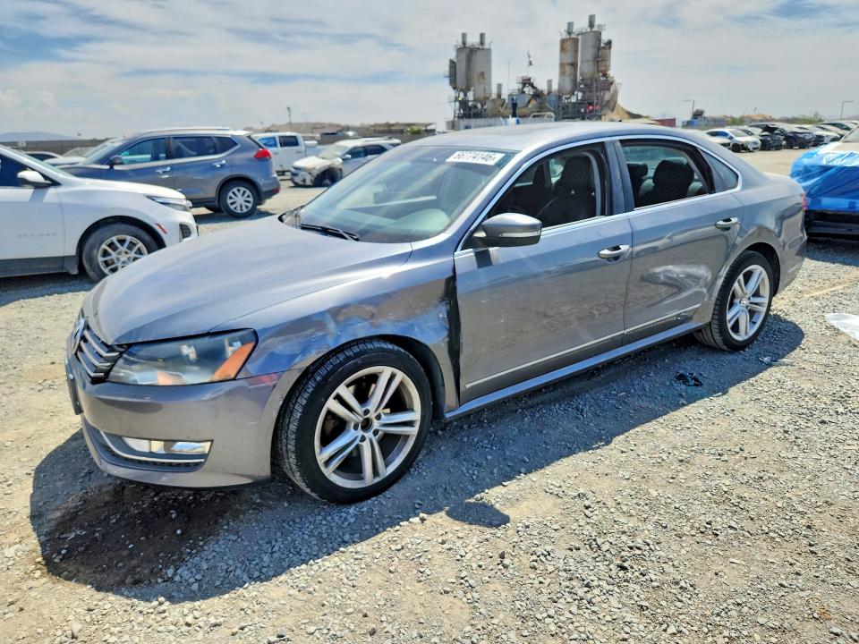 VOLKSWAGEN PASSAT 2012 with VIN 1VWCM7A38CC104898 - Photo from auction