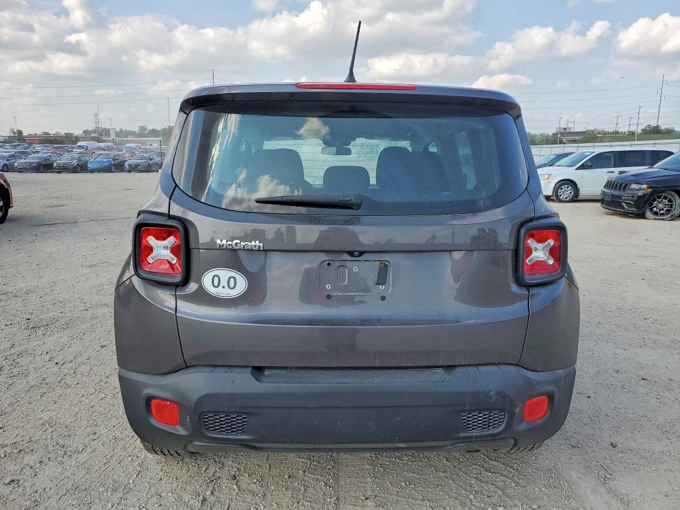 Photo 6 from auction – 2016 JEEP RENEGADE with VIN ZACCJBATXGPD86512