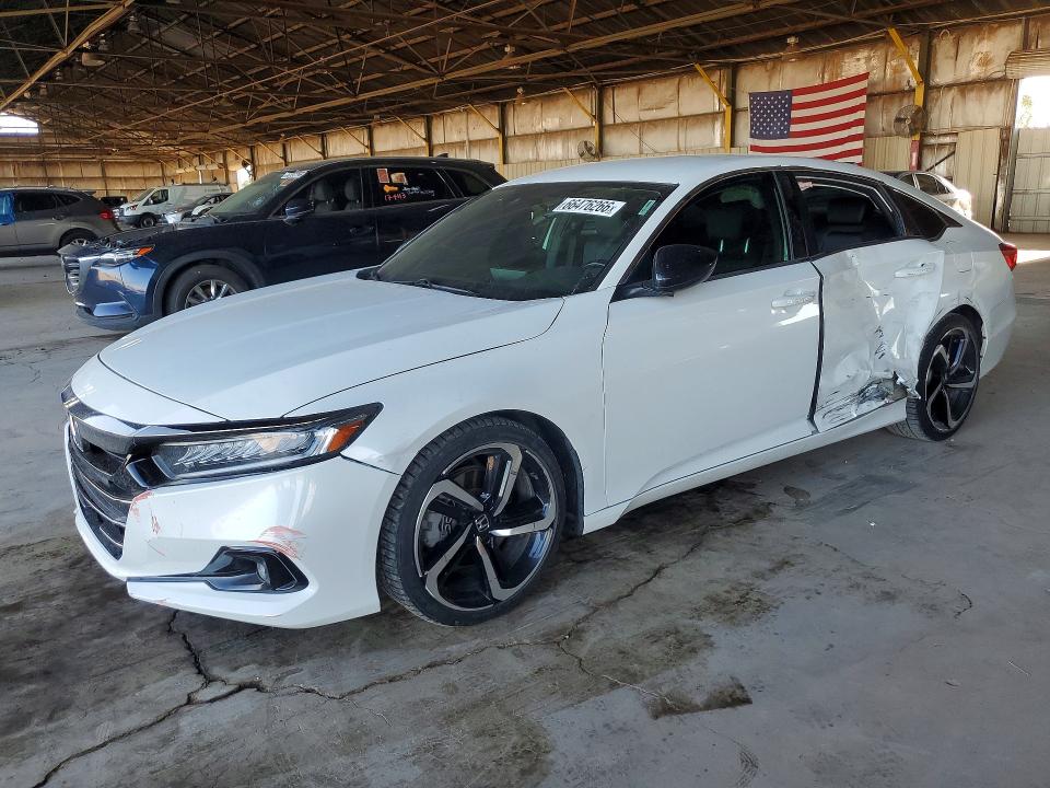 Photo 1 from auction – 2022 HONDA ACCORD with VIN 1HGCV1F35NA080971