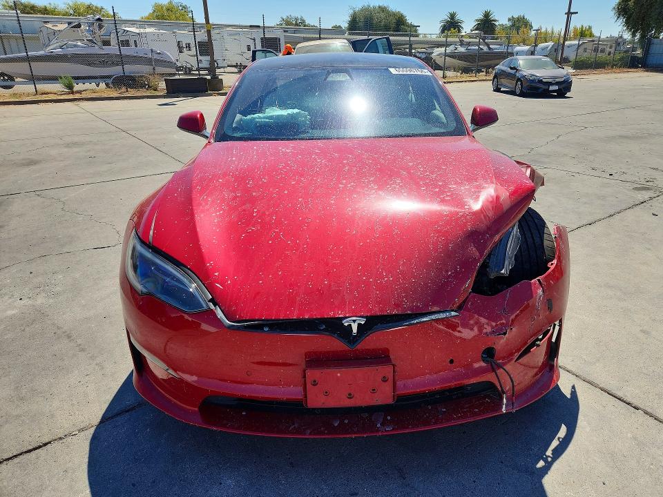 Photo 5 from auction – 2022 TESLA MODEL S with VIN 5YJSA1E56NF473877
