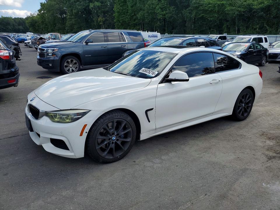 BMW 430XI 2018 with VIN WBA4W5C50JAE43510 - Photo from auction