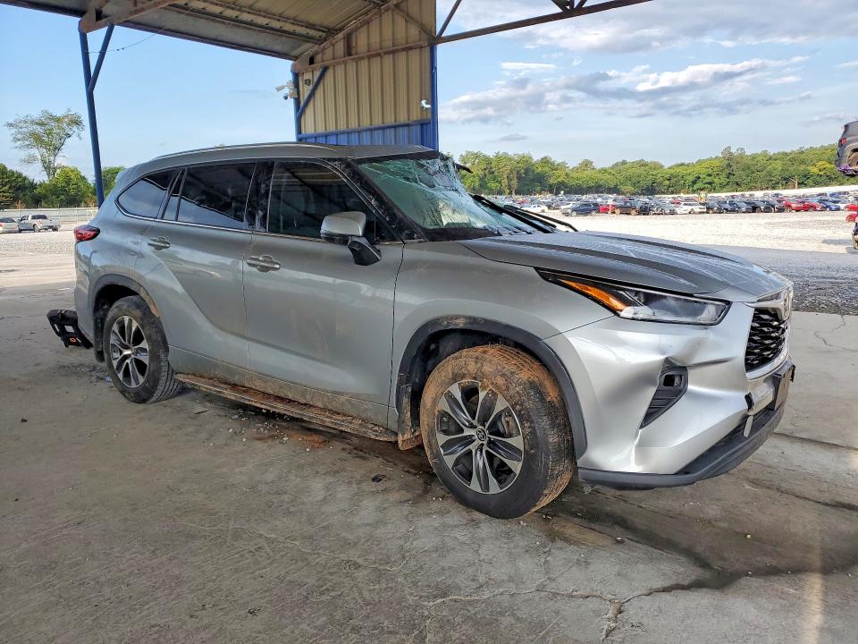 Photo 4 from auction – 2021 TOYOTA HIGHLANDER with VIN 5TDGZRAH9MS050377